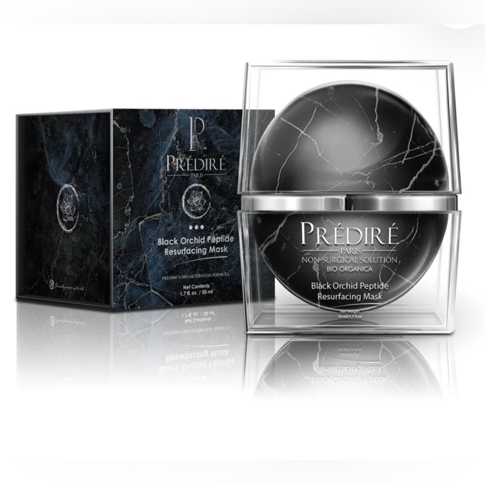 Prédiré Black Orchid Peptide Resurfacing Mask NIB